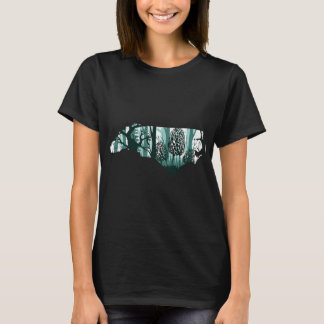 Carolina North Karta Morel Mushroom T Shirt