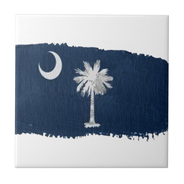 Carolina på mitt varar besvärad kakelplatta (Framsidan)