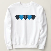 Carolina Panthers Heart Football