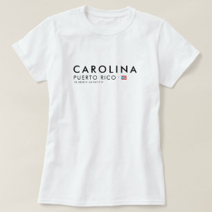 Carolina Puerto Rico T-Shirt Koordinater Tee