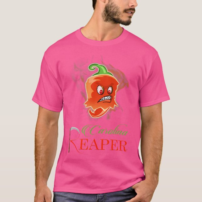 Carolina Reaper Het Pepper Fantastisk T Shirt (Framsida)