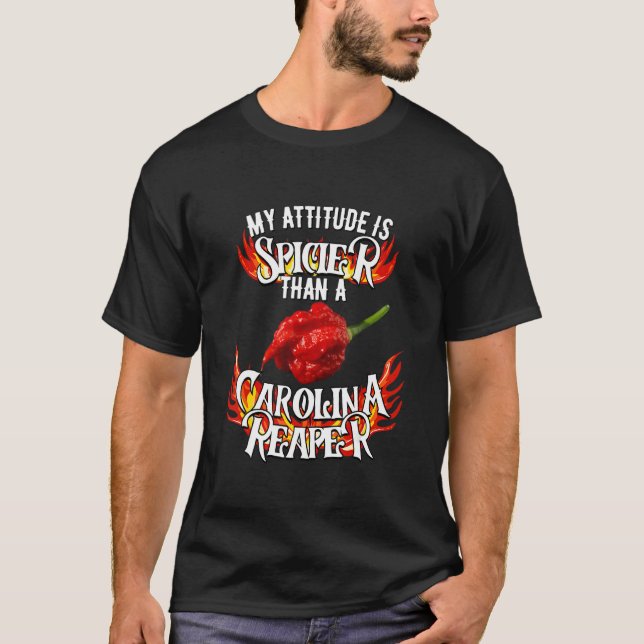 Carolina Reaper Pepper T Shirt (Framsida)