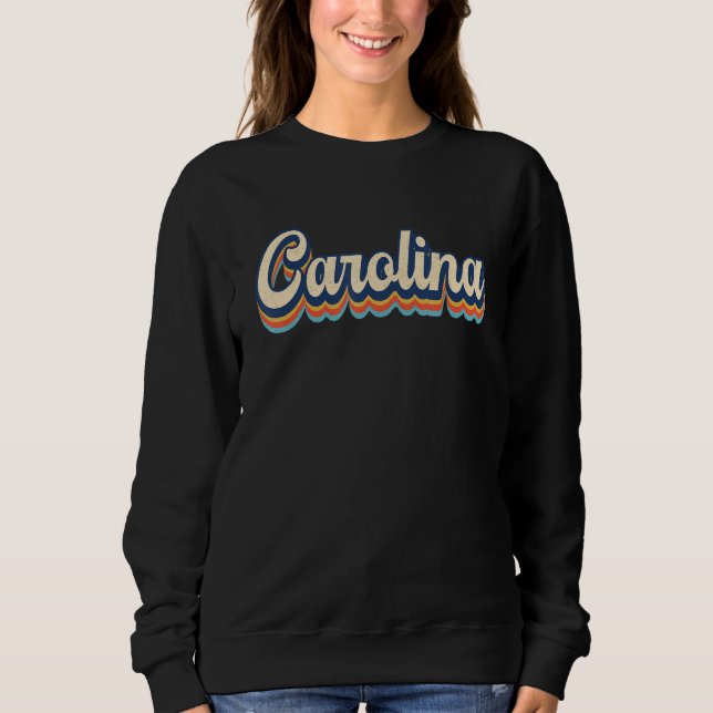 Carolina Retro Vacation Trip Family Reunion Matchi T Shirt (Framsida)