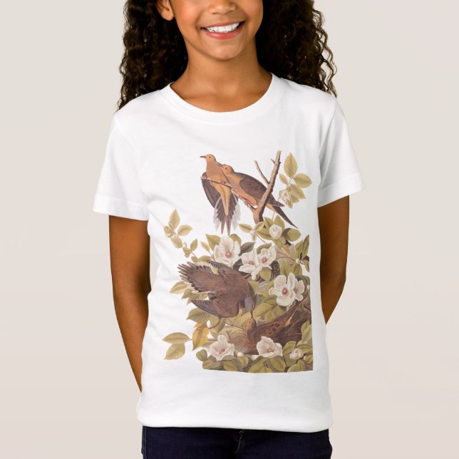 Carolina Turtle Dove Girl's t-shirt (Framsida)