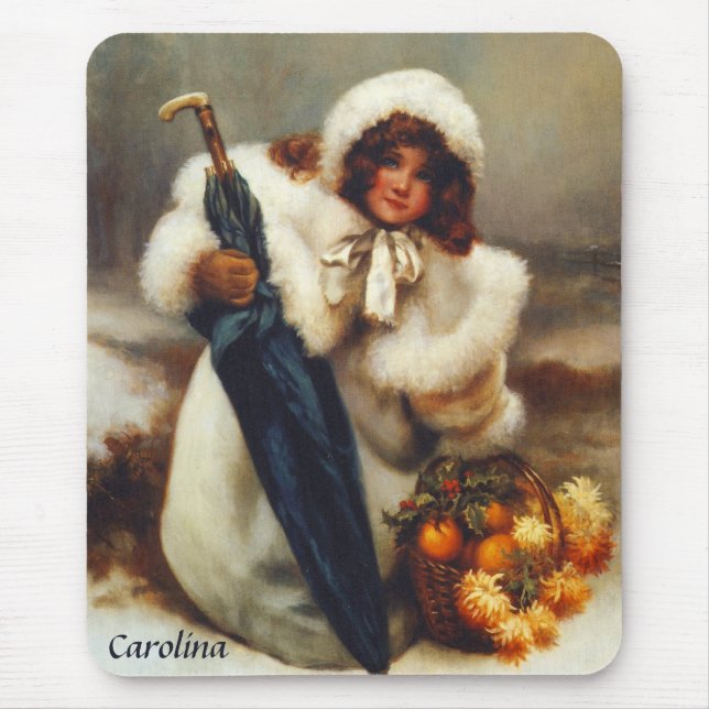 CAROLINA ~ Vintage art ~ Norman Prescott-Davies ~ Musmatta (Framsidan)