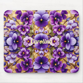 CAROLINA ~ Violets och Guld ~ Musmatta