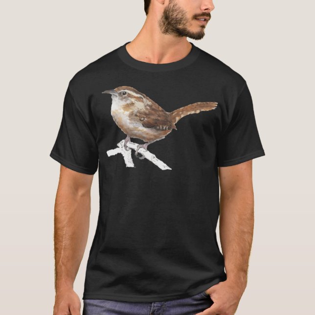 Carolina Wren T Shirt (Framsida)