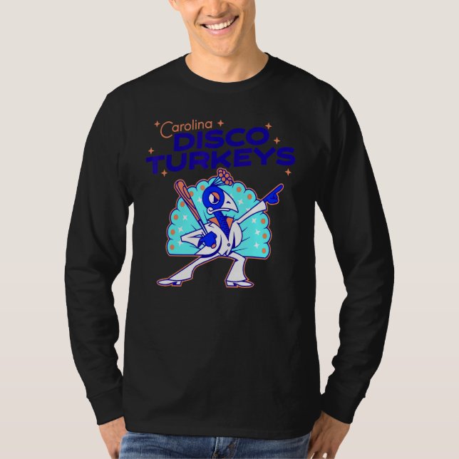 Carolinas Disco Turkey T Shirt (Framsida)