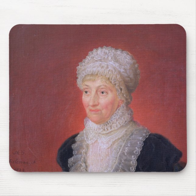 Caroline Herschel, 1829 Musmatta (Framsidan)