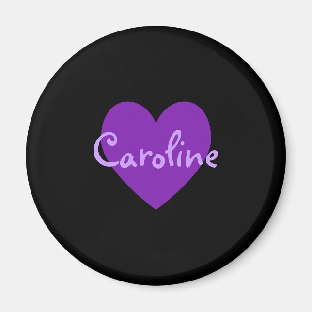 Caroline in Lila Magnet (Framsidan)