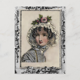 Caroline, Jane Austen inspirerad, bok älskare Vykort
