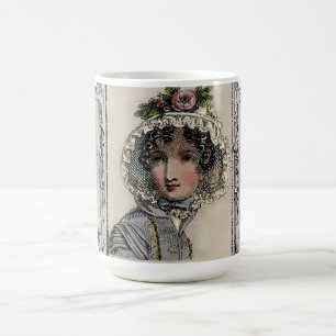Caroline, jane austen inspirerad, kaffemugg