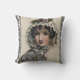 Caroline, Jane Austen inspirerade till svart, roma Kudde