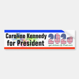 CAROLINE KENNEDY FÖR den PRESIDENTbildekalen 2020 Bildekal