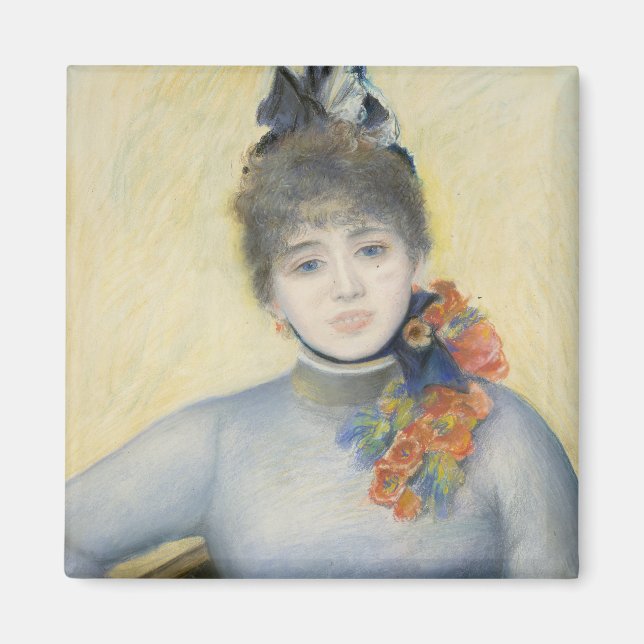 Caroline Remy ("Severine"), 1885 Magnet (Framsidan)