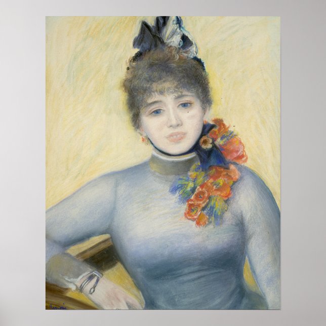 Caroline Remy ("Severine"), 1885 Poster (Framsidan)