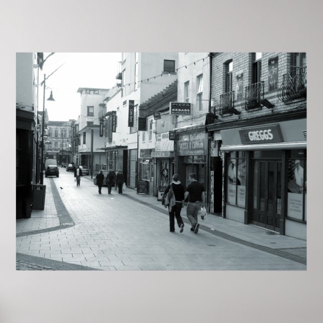 Caroline Street, Cardiff Poster (Framsidan)