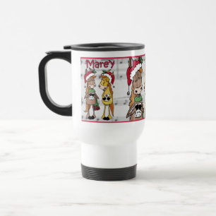 Caroling Horses- "Mare'y jul" Resemugg