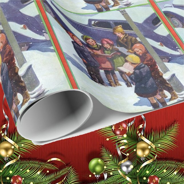 Caroling i Snö Presentpapper (Skapare uppladdad)