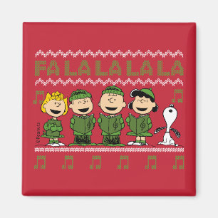 Caroling jul Sweater Graphic Magnet