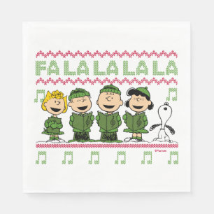 Caroling jul Sweater Graphic Pappersservett