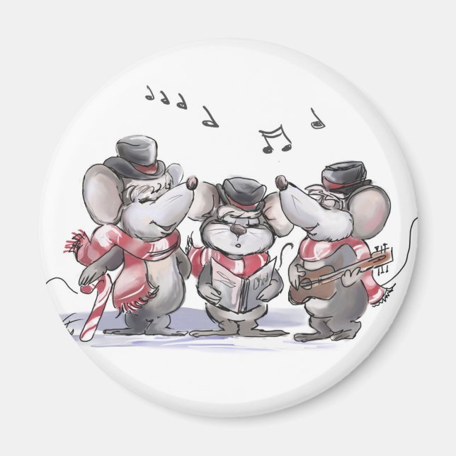 Caroling med Mic, Mac & Moe Magnet (Framsidan)