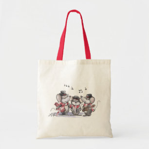 Caroling Mic, Mac & Moe Tote Bag Tygkasse