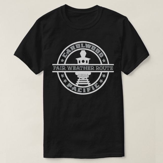Carolwood Pacific Railroad T Shirt (Design framsida)