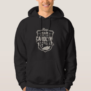 Carolyn First Namn Shirt Carolyn Namn Birthday Hoodie