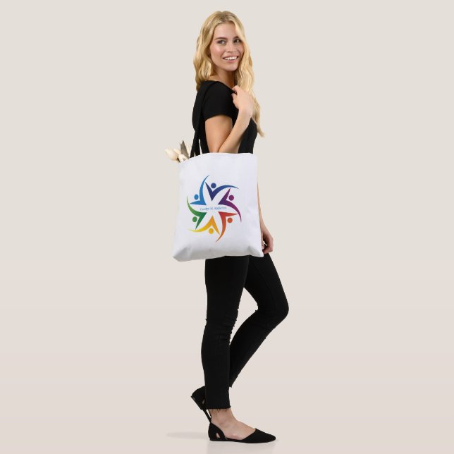 Carolyns handväskor tygkasse (På modell)