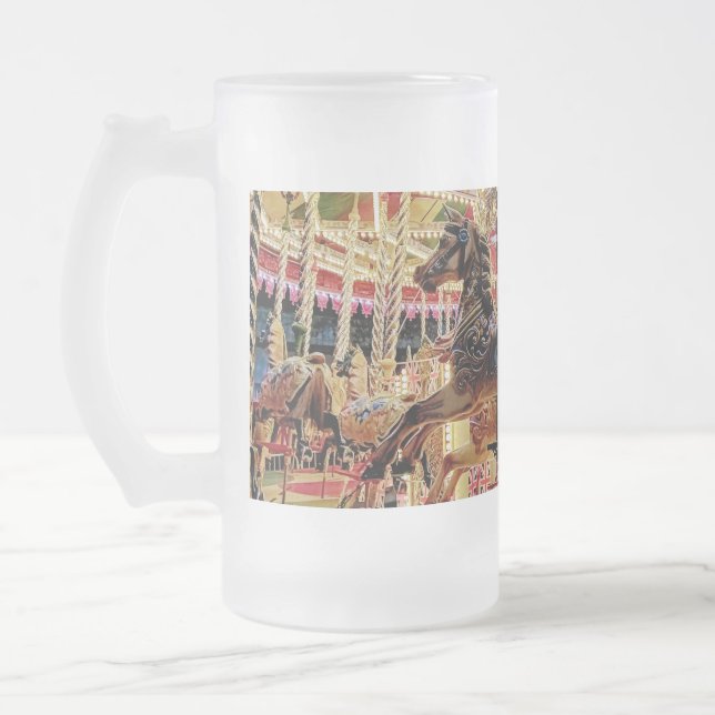 Carousal Frostat Ölglas (Vänster)