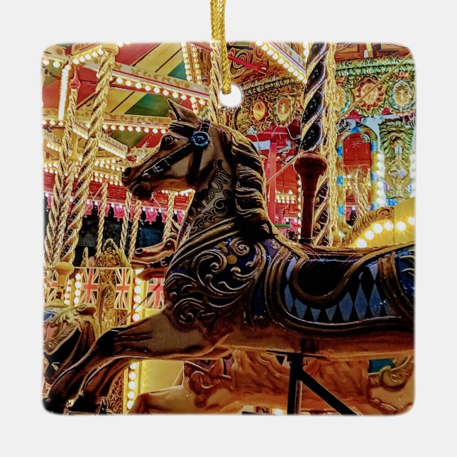 Carousal Julgransprydnad Keramik (Framsida)
