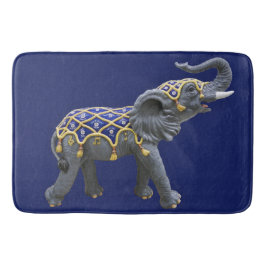 Carousel Animal Elephant Photo Bath Mat Badrumsmatta
