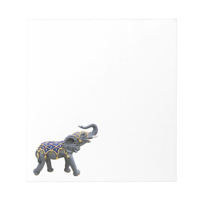 Carousel Animal Elephant Photo Notes Anteckningsblock (Framsida)