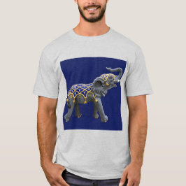 Carousel Animal Elephant Photo T-Shirt