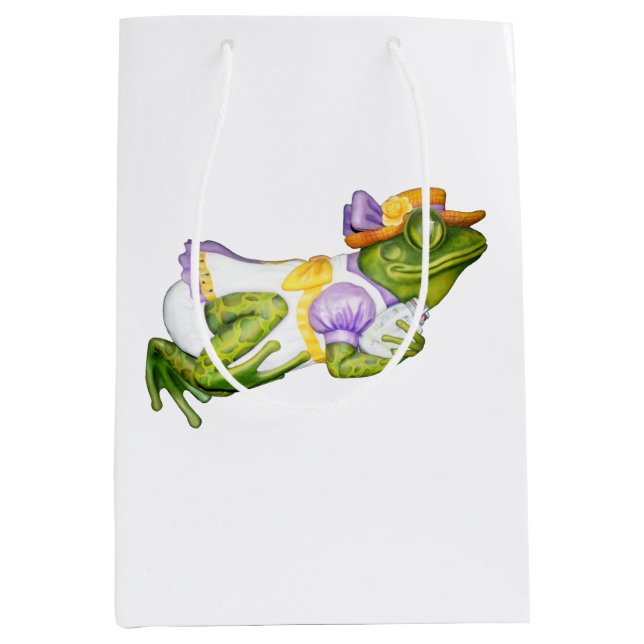 Carousel Animal Frog Photo Gift Bag (Framsidan)