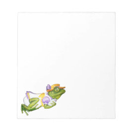 Carousel Animal Frog Photo Note Pad Anteckningsblock