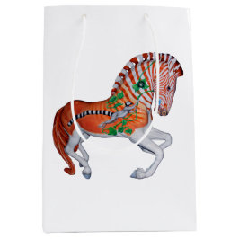 Carousel Animal Quagga Zebra Photo Gift Bag