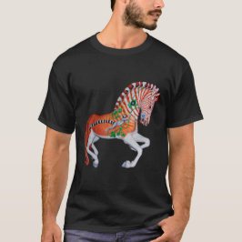 Carousel Animal Quagga Zebra Photo T-shirt
