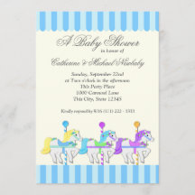 Carousel Baby Shower