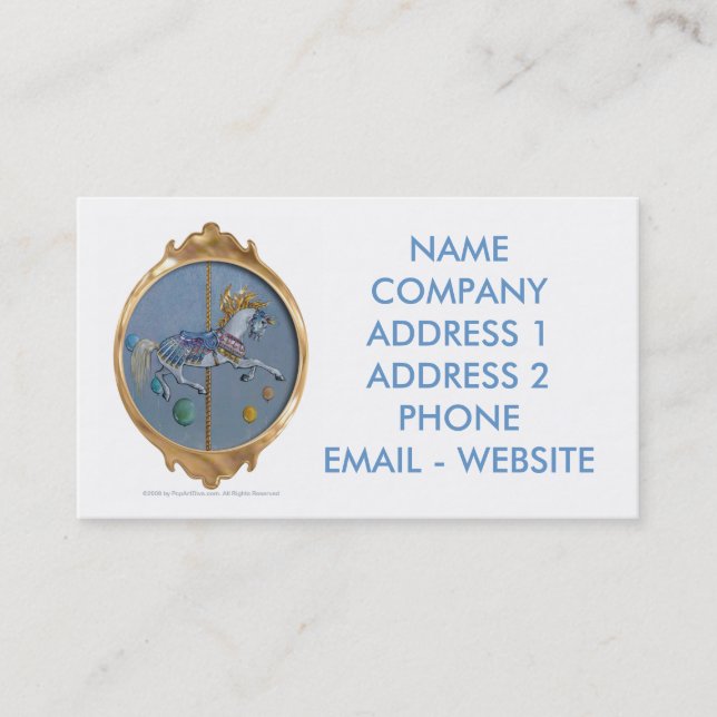 Carousel Business - Profilkort Opus One Visitkort (Framsida)