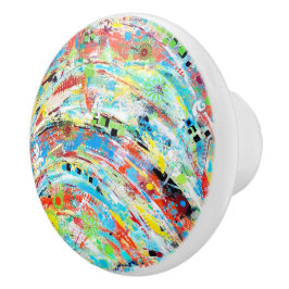 Carousel Ceramic Knob Knopp