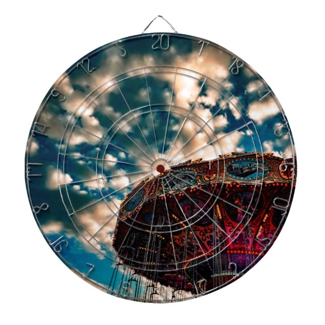 Carousel Dart Board Darttavla (Framsidan)