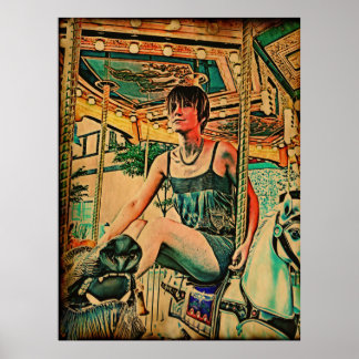Carousel Decor Poster