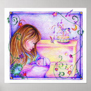 Carousel Dreams 19" X 13" Värdeaffischpapper Poster