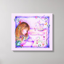 Carousel Dreams Stretched Kanvastryck