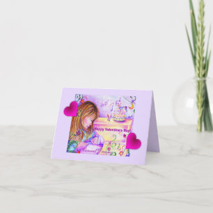 Carousel Dreams Valentine Notecards Helgkort