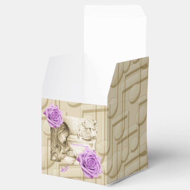 Carousel Dreams Vintage Music & Ro Favoritbox Presentaskar (Öppnad)