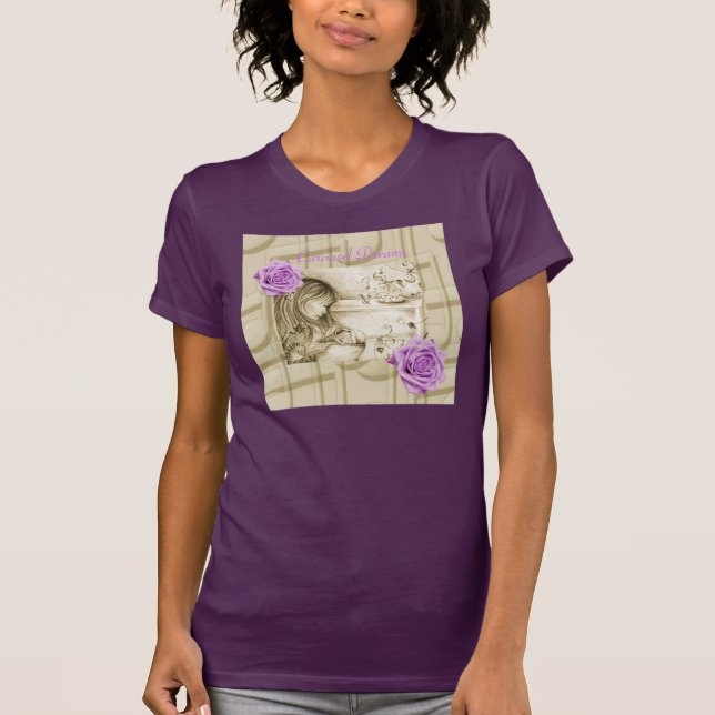 Carousel Dreams Vintage Ro Bra Jersey T-Shirt (Framsida)