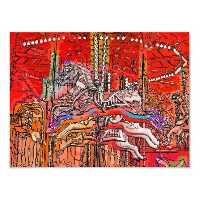 CAROUSEL FOTOTRYCK (Framsidan)